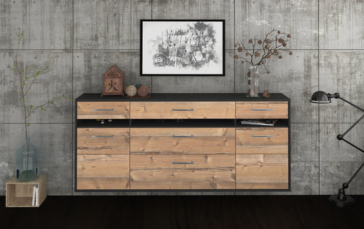 Sideboard Manchester, Pinie Front (180x79x35cm) - Stil.Zeit Möbel GmbH