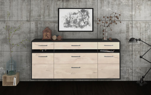 Sideboard Manchester, Zeder Front (180x79x35cm) - Stil.Zeit Möbel GmbH