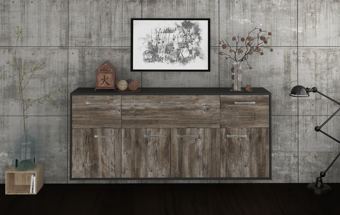 Sideboard Roseville, Treibholz Front (180x79x35cm) - Stil.Zeit Möbel GmbH