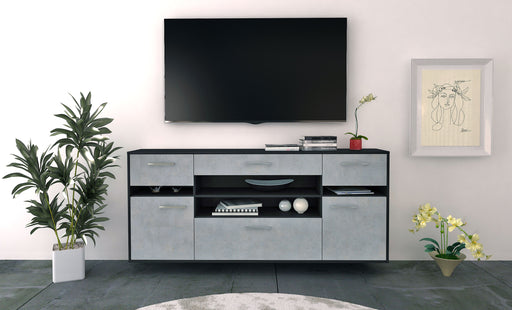 Sideboard Miramar, Beton Front (180x79x35cm) - Stil.Zeit Möbel GmbH