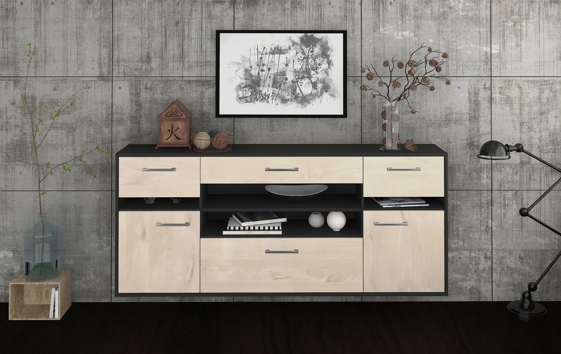 Sideboard Miramar, Zeder Front (180x79x35cm) - Stil.Zeit Möbel GmbH