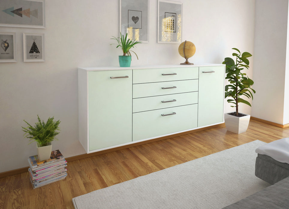 Sideboard Alexandria, Mint Seite (180x79x35cm) - Dekati GmbH