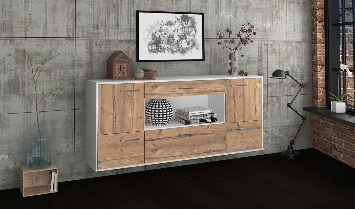 Sideboard East Los Angeles, Pinie Seite (180x79x35cm) - Dekati GmbH