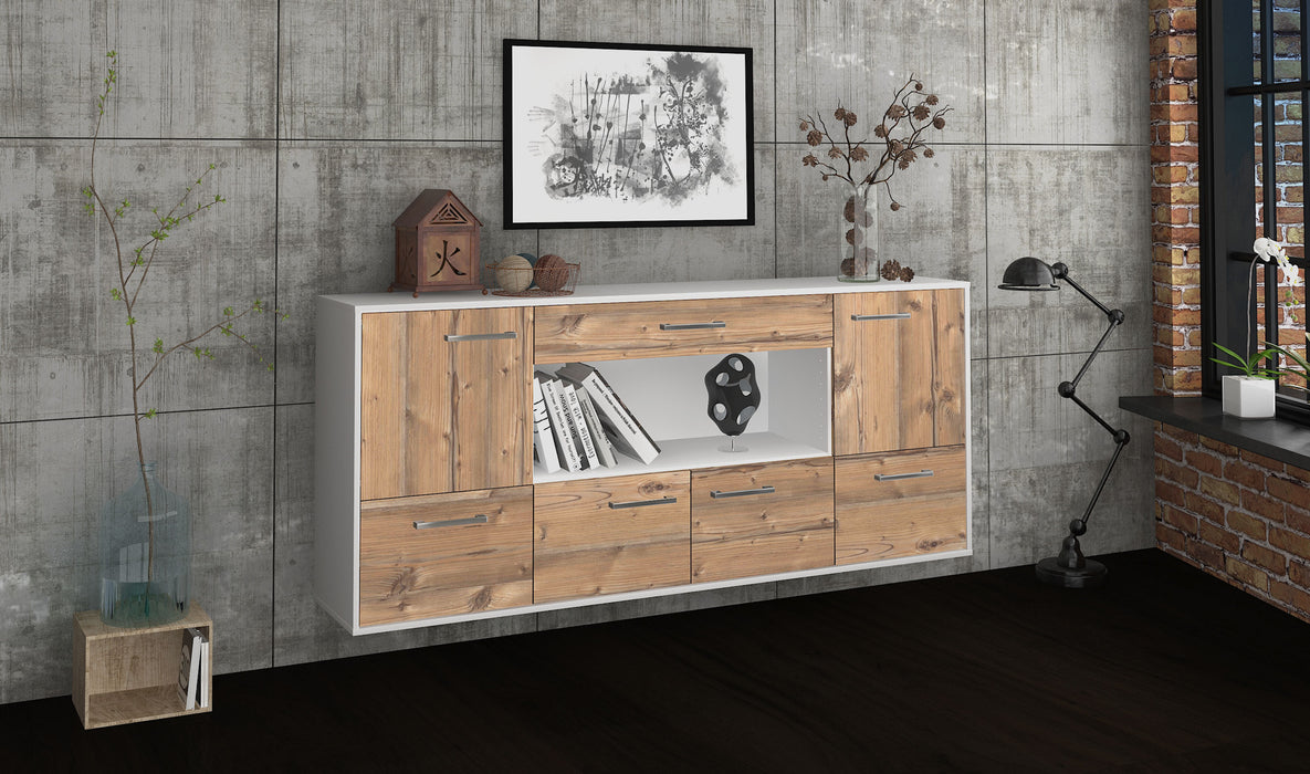 Sideboard Fullerton, Pinie Seite (180x79x35cm) - Dekati GmbH