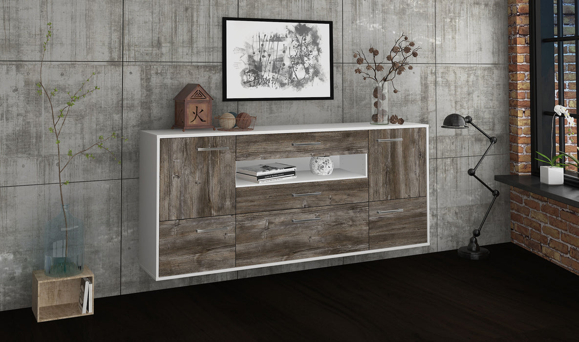 Sideboard Savannah, Treibholz Seite (180x79x35cm) - Dekati GmbH