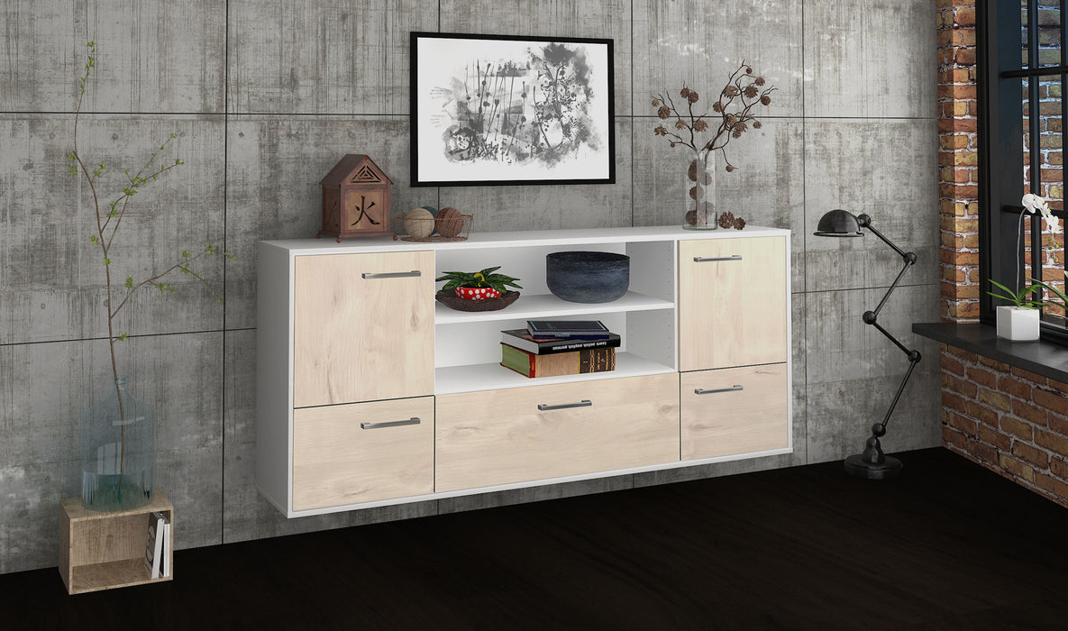 Sideboard Sterling Heights, Zeder Seite (180x79x35cm) - Dekati GmbH