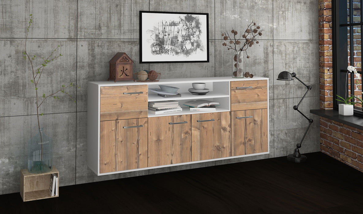 Sideboard Cedar Rapids, Pinie Seite (180x79x35cm) - Dekati GmbH