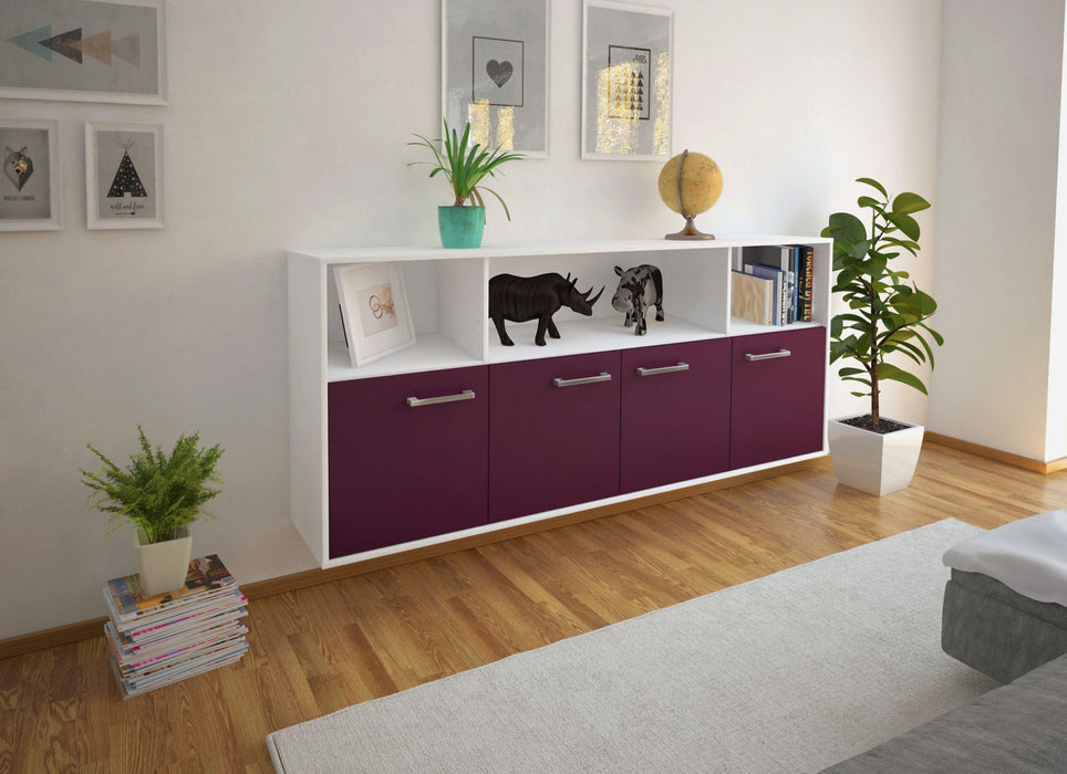 Sideboard Columbia, Lila Seite (180x79x35cm) - Dekati GmbH