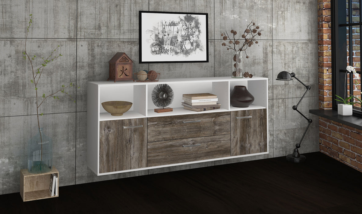 Sideboard Hartford, Treibholz Seite (180x79x35cm) - Dekati GmbH