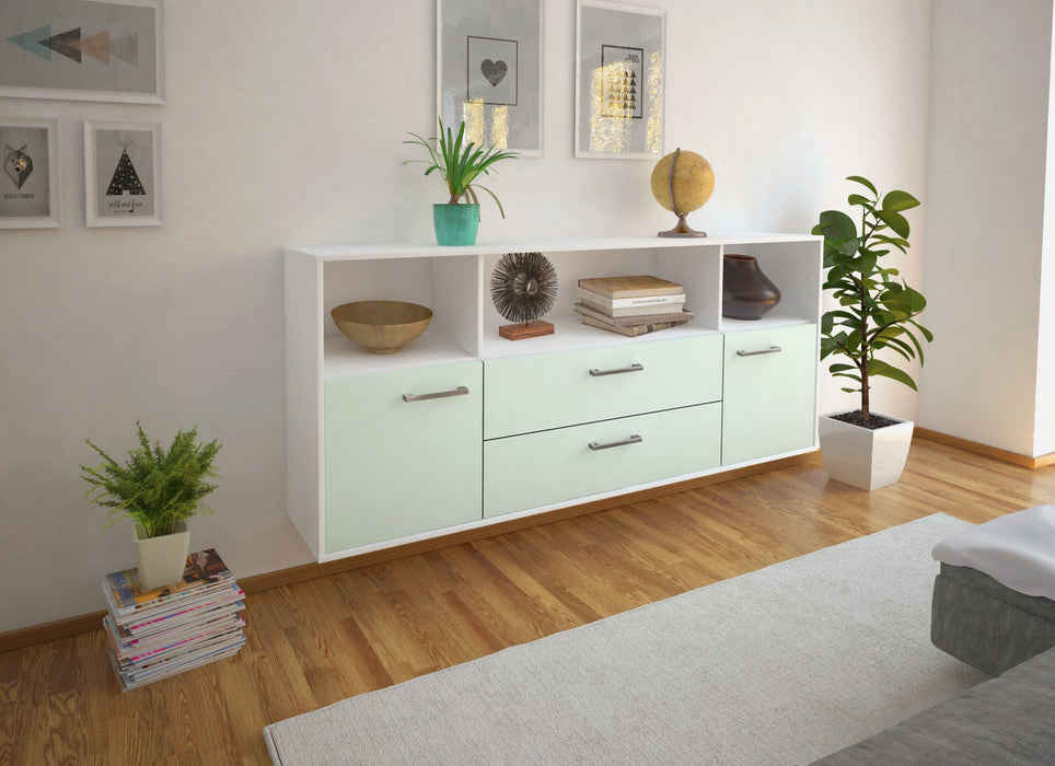 Sideboard Hartford, Mint Seite (180x79x35cm) - Dekati GmbH