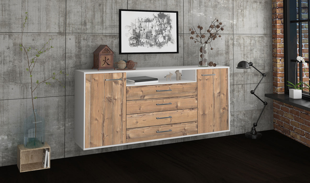 Sideboard New Haven, Pinie Seite (180x79x35cm) - Dekati GmbH