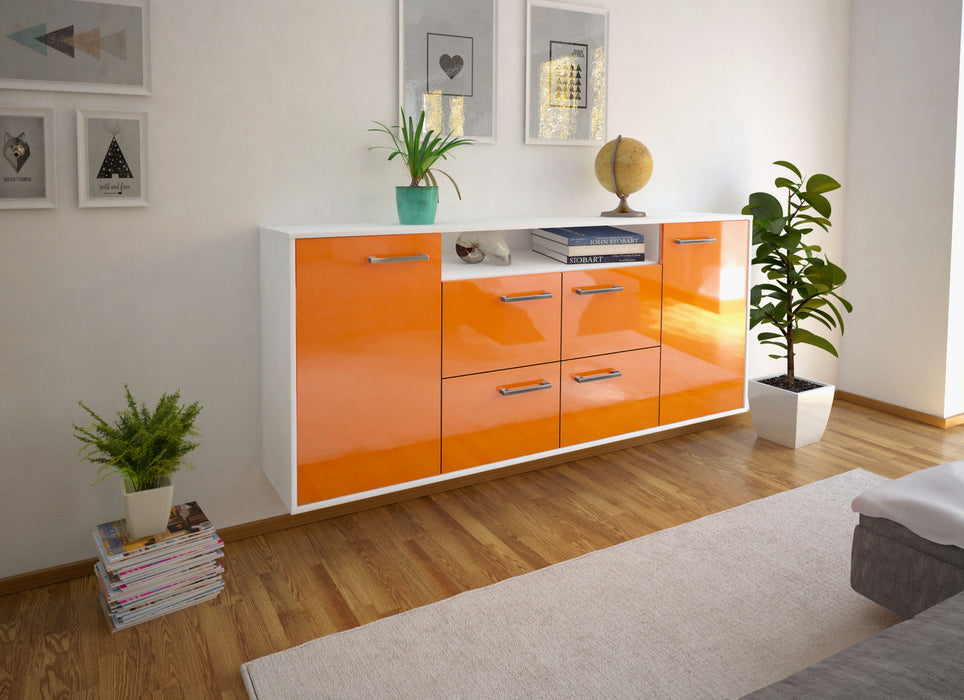 Sideboard Carrollton, Orange Seite (180x79x35cm) - Dekati GmbH