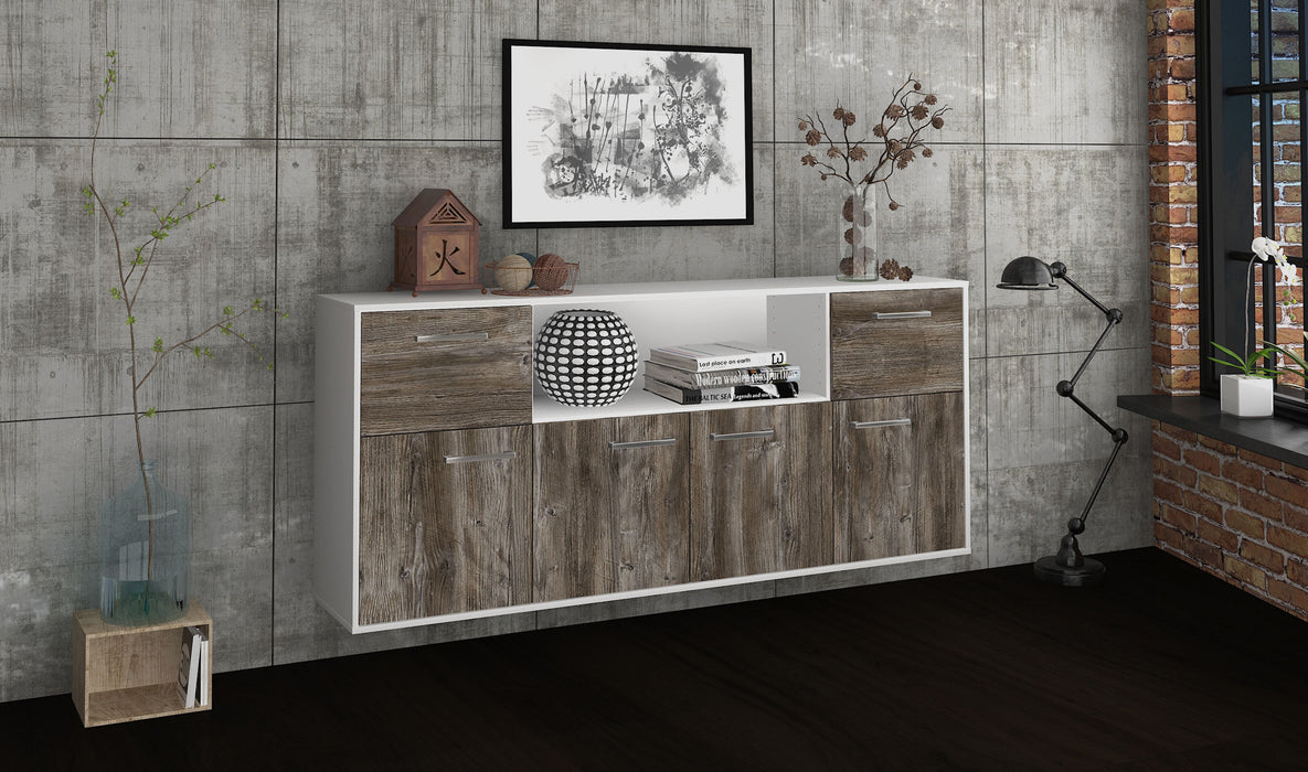 Sideboard West Valley City, Treibholz Seite (180x79x35cm) - Dekati GmbH