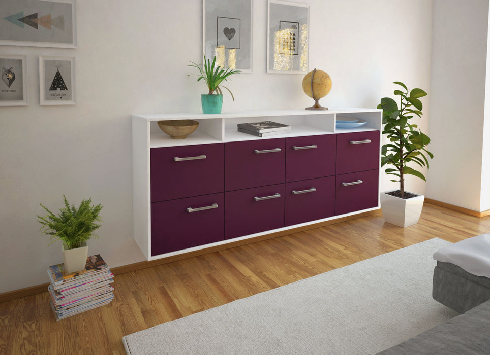 Sideboard Concord, Lila Seite (180x79x35cm) - Dekati GmbH