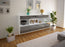 Sideboard Clarksville, Grau Seite (180x79x35cm) - Dekati GmbH