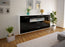 Sideboard Vallejo, Schwarz Seite (180x79x35cm) - Dekati GmbH