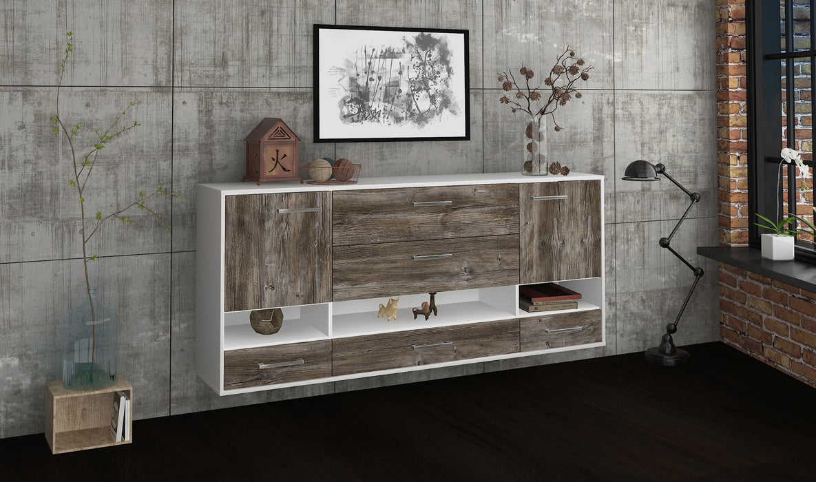 Sideboard Lafayette, Treibholz Seite (180x79x35cm) - Dekati GmbH