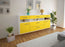 Sideboard Inglewood, Gelb Seite (180x79x35cm) - Dekati GmbH