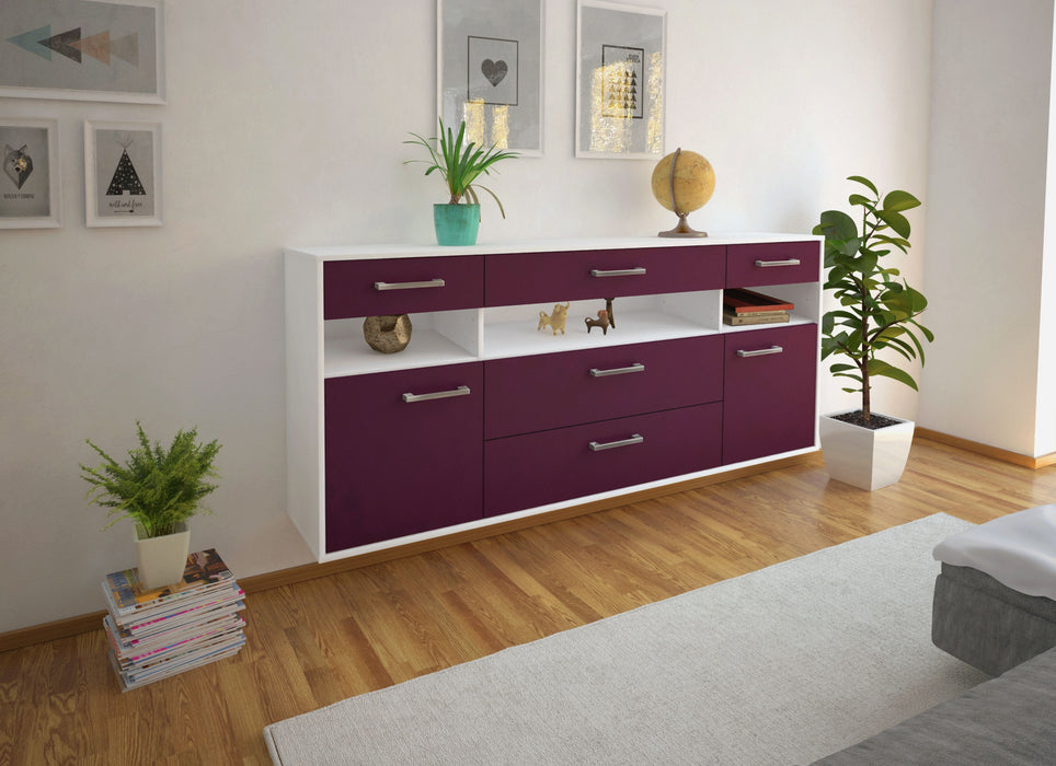 Sideboard Inglewood, Lila Seite (180x79x35cm) - Dekati GmbH