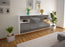 Sideboard Killeen, Grau Seite (180x79x35cm) - Dekati GmbH