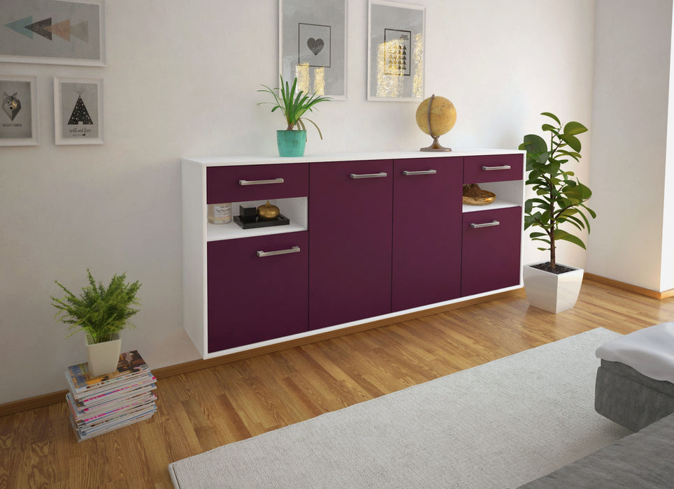 Sideboard Killeen, Lila Seite (180x79x35cm) - Dekati GmbH