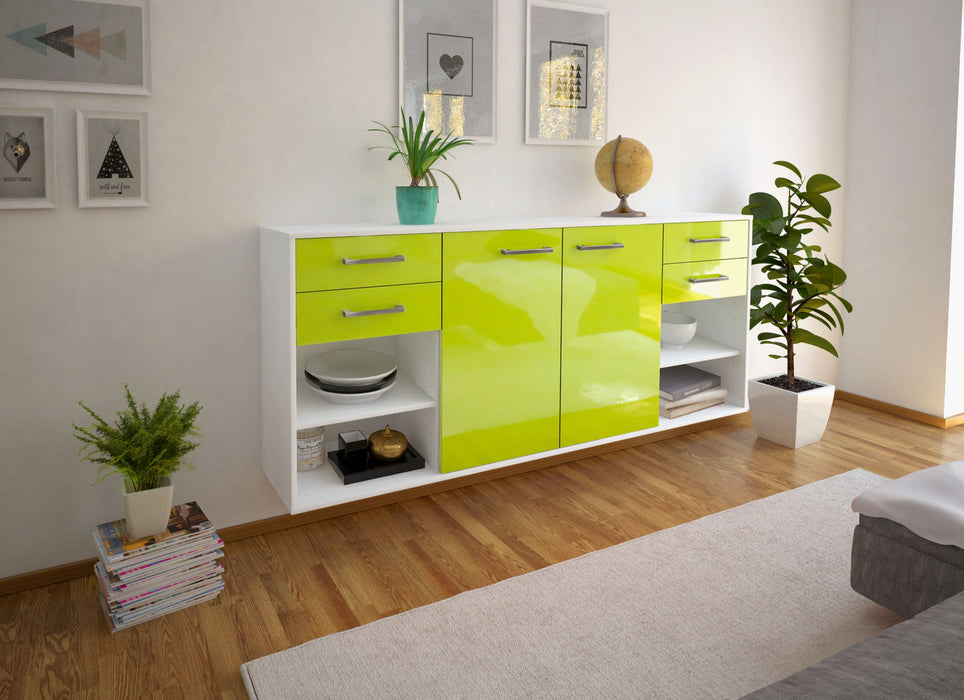 Sideboard Independence, Gruen Seite (180x79x35cm) - Dekati GmbH