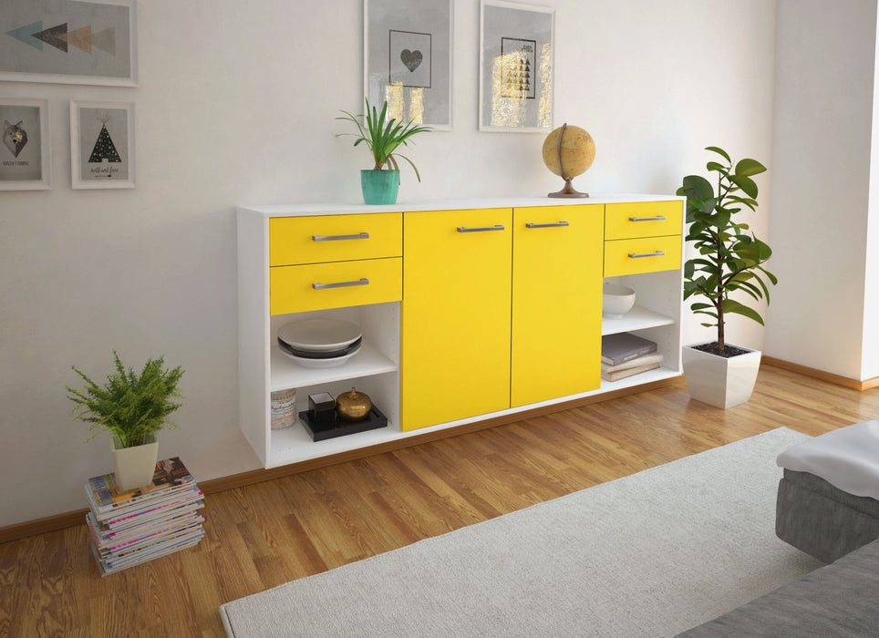 Sideboard Independence, Gelb Seite (180x79x35cm) - Dekati GmbH