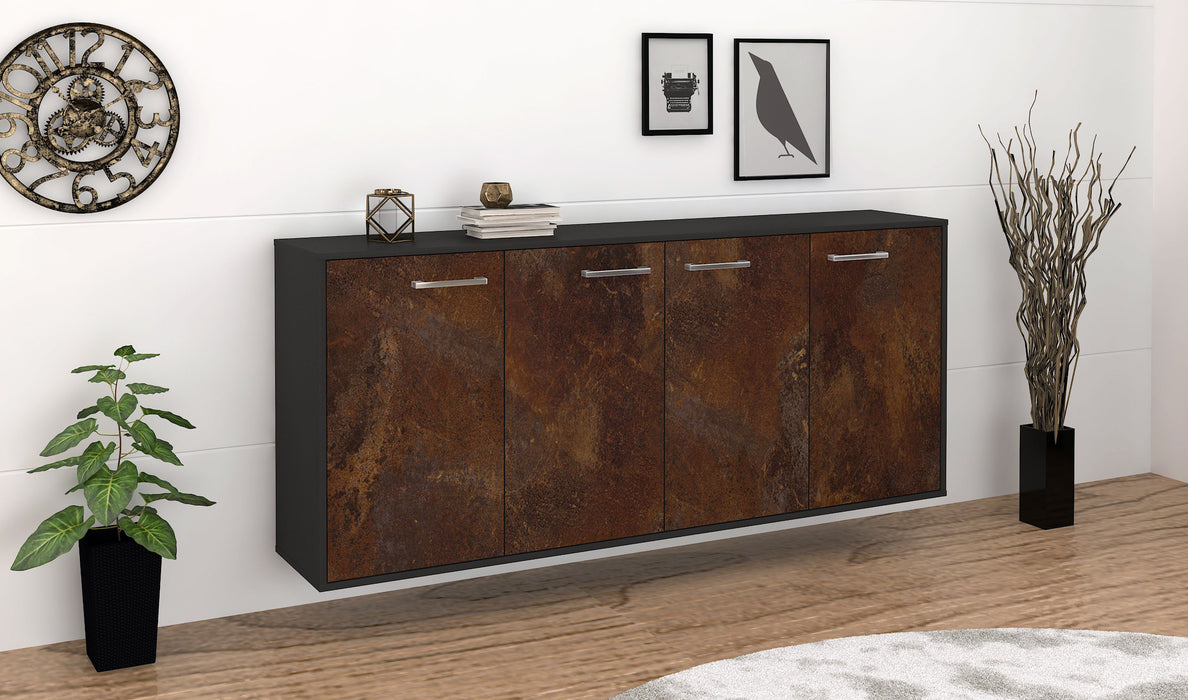 Sideboard Lakewood, Rost Seite (180x79x35cm) - Stil.Zeit Möbel GmbH