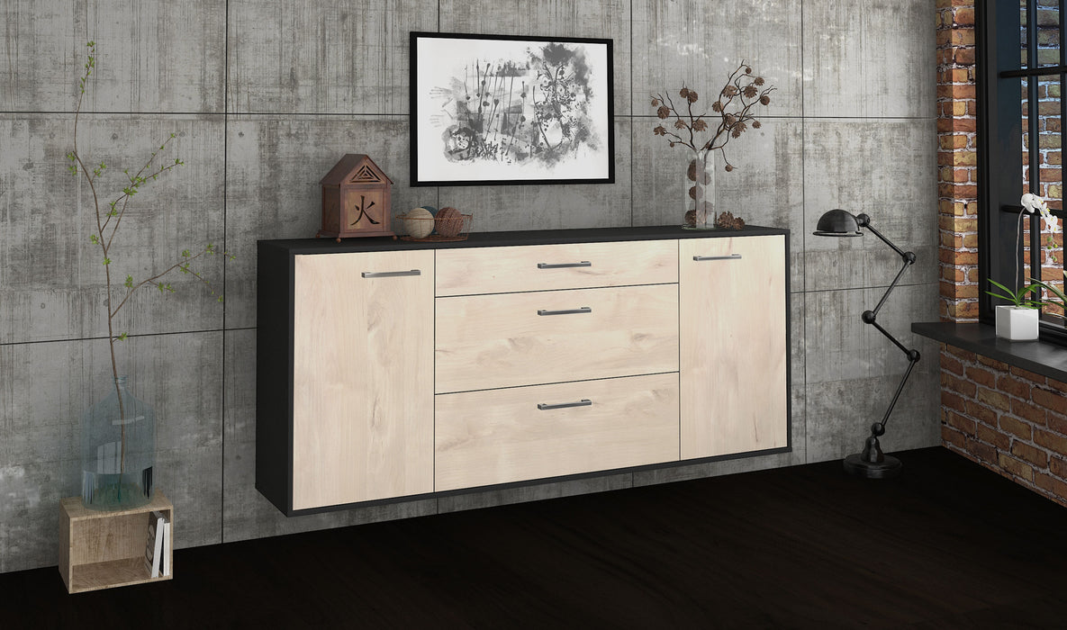 Sideboard Syracuse, Zeder Seite (180x79x35cm) - Stil.Zeit Möbel GmbH