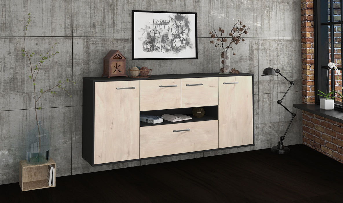 Sideboard Warren, Zeder Seite (180x79x35cm) - Stil.Zeit Möbel GmbH