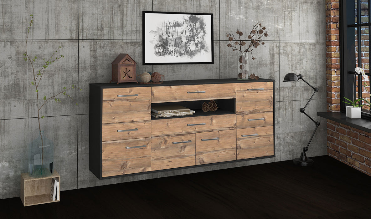 Sideboard Coral Springs, Pinie Seite (180x79x35cm) - Stil.Zeit Möbel GmbH