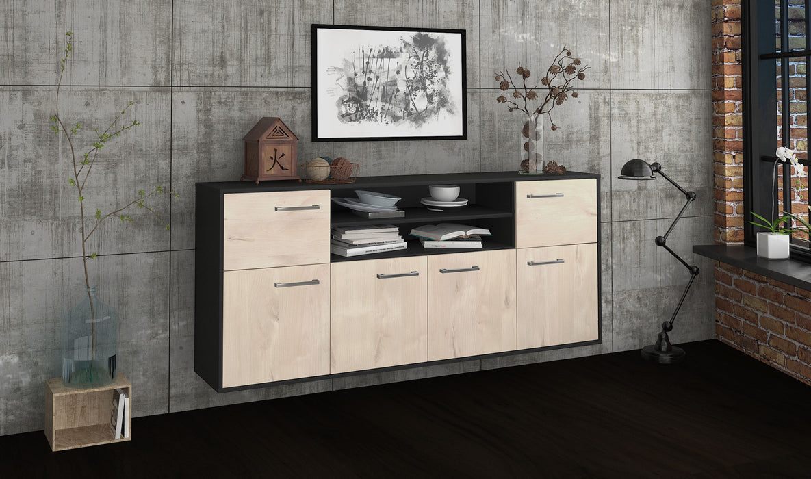 Sideboard Cedar Rapids, Zeder Seite (180x79x35cm) - Stil.Zeit Möbel GmbH