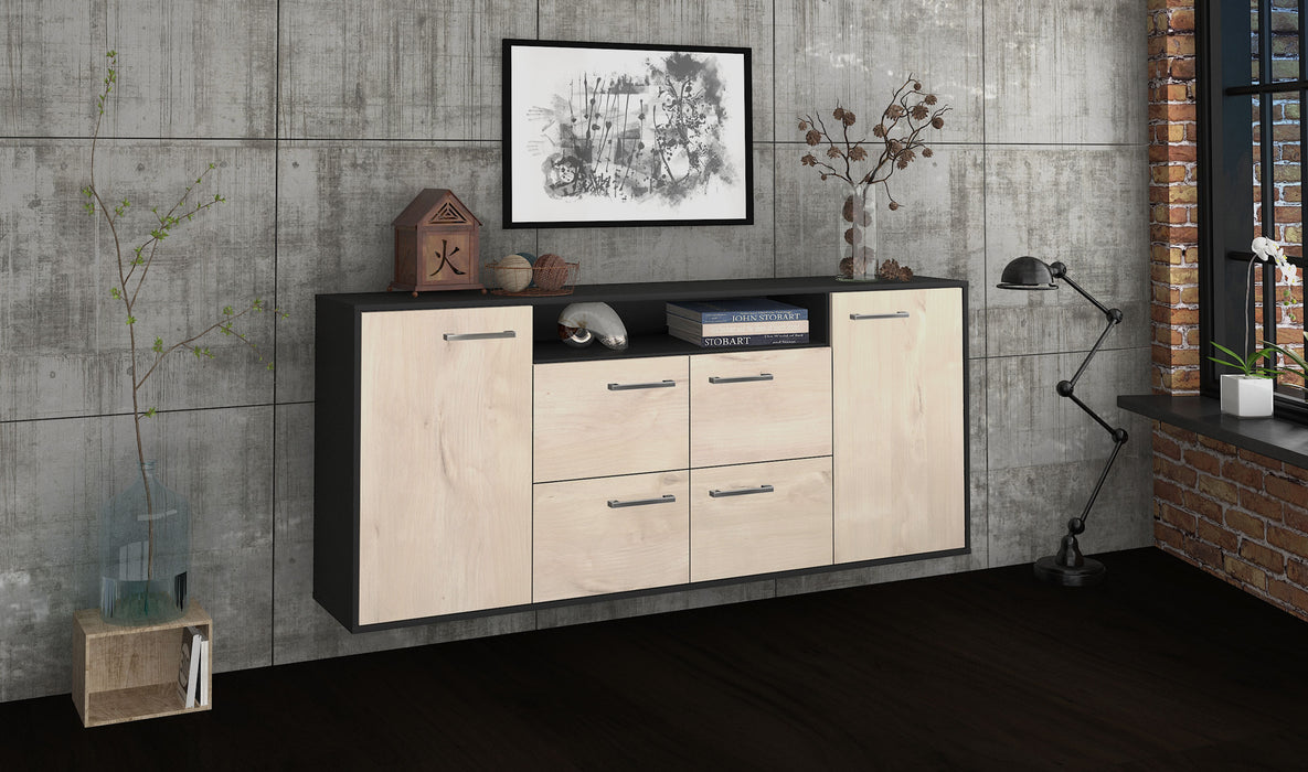 Sideboard Carrollton, Zeder Seite (180x79x35cm) - Stil.Zeit Möbel GmbH