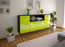 Sideboard West Valley City, Gruen Seite (180x79x35cm) - Stil.Zeit Möbel GmbH