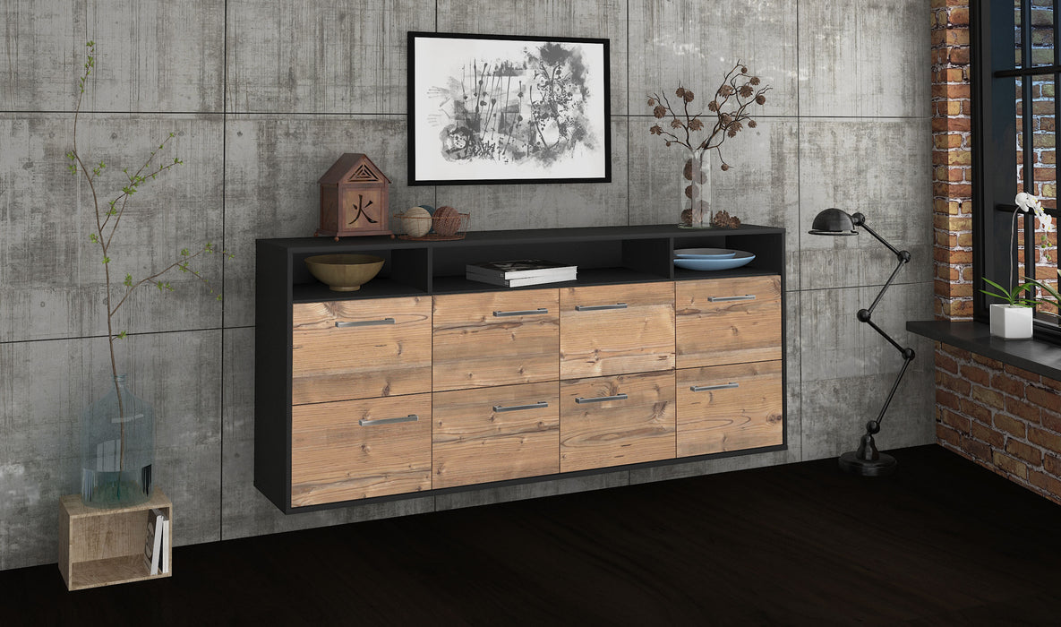 Sideboard Concord, Pinie Seite (180x79x35cm) - Stil.Zeit Möbel GmbH