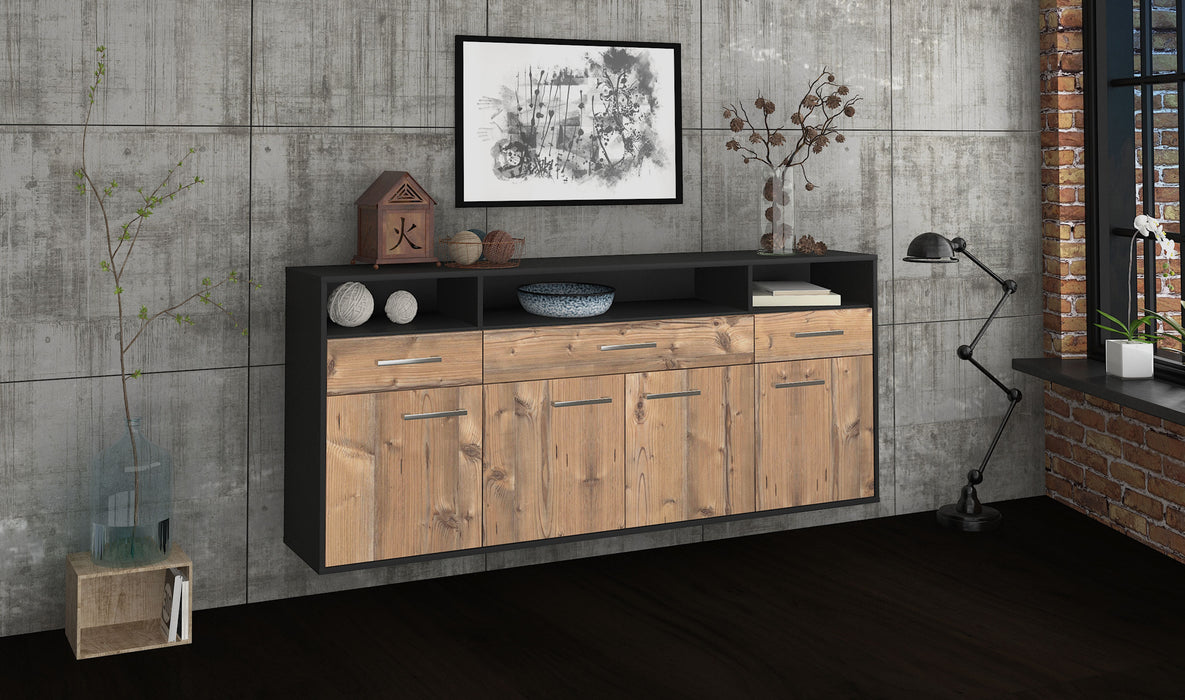 Sideboard Simi Valley, Pinie Seite (180x79x35cm) - Stil.Zeit Möbel GmbH