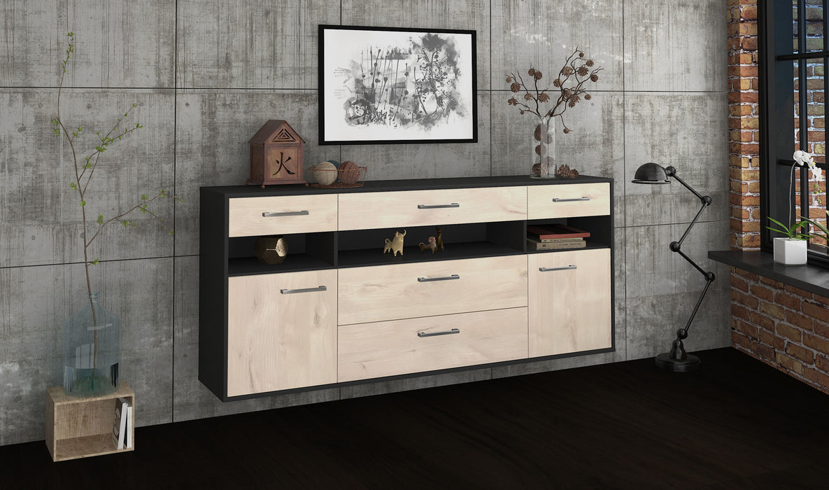 Sideboard Inglewood, Zeder Seite (180x79x35cm) - Stil.Zeit Möbel GmbH