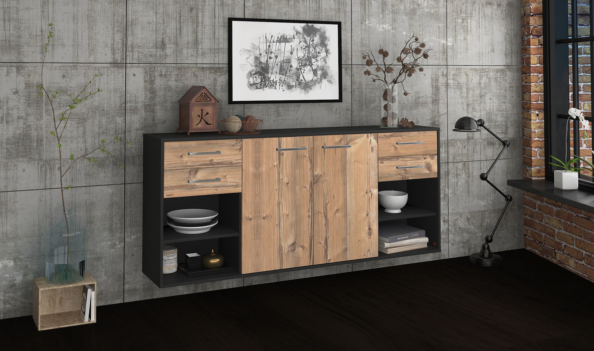 Sideboard Independence, Pinie Seite (180x79x35cm) - Stil.Zeit Möbel GmbH