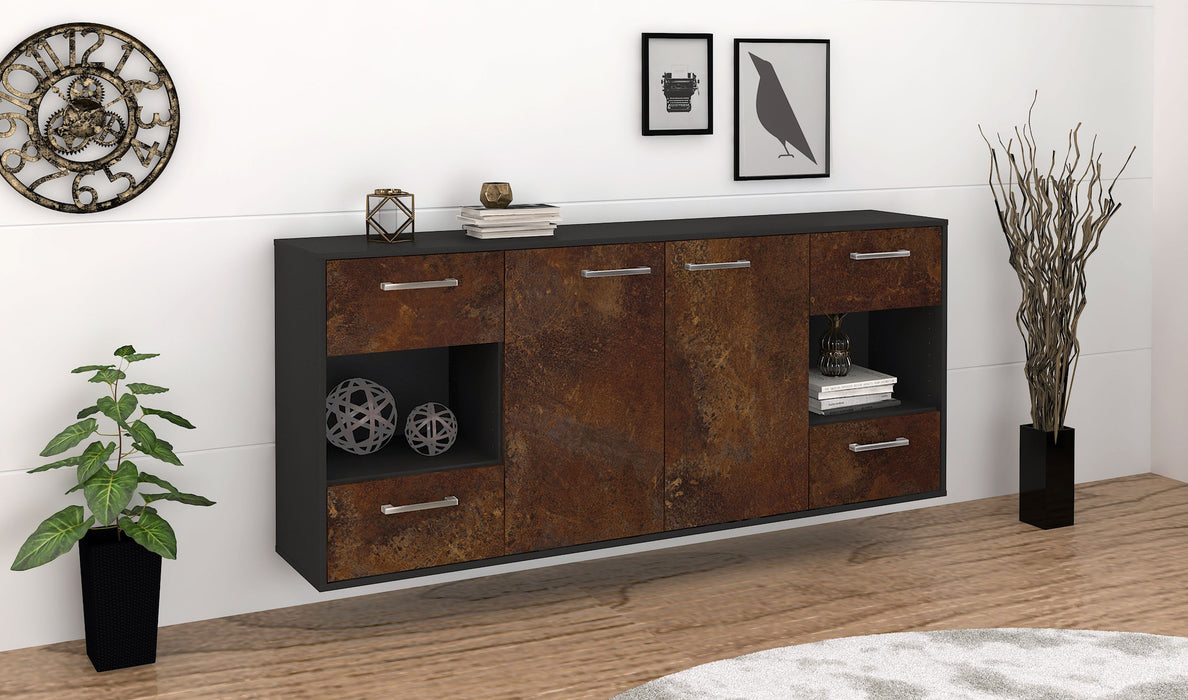 Sideboard Santa Clara, Rost Seite (180x79x35cm) - Stil.Zeit Möbel GmbH