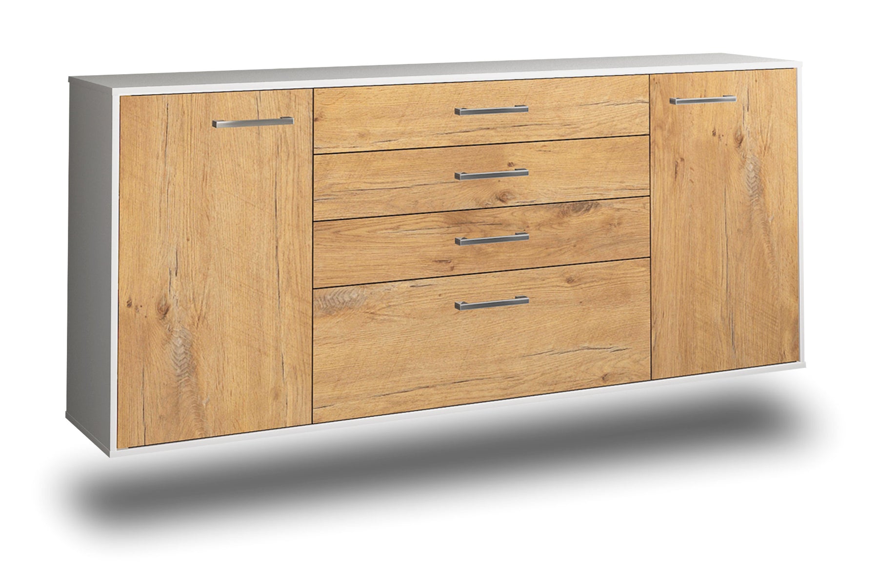 Sideboard Alexandria, Eiche Studio (180x79x35cm) - Dekati GmbH