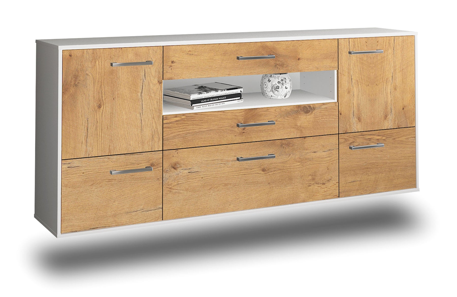 Sideboard Savannah, Eiche Studio (180x79x35cm) - Dekati GmbH