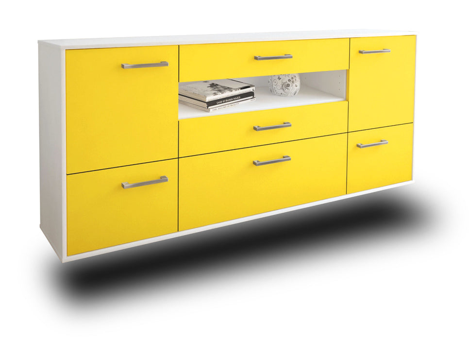 Sideboard Savannah, Gelb Studio (180x79x35cm) - Dekati GmbH