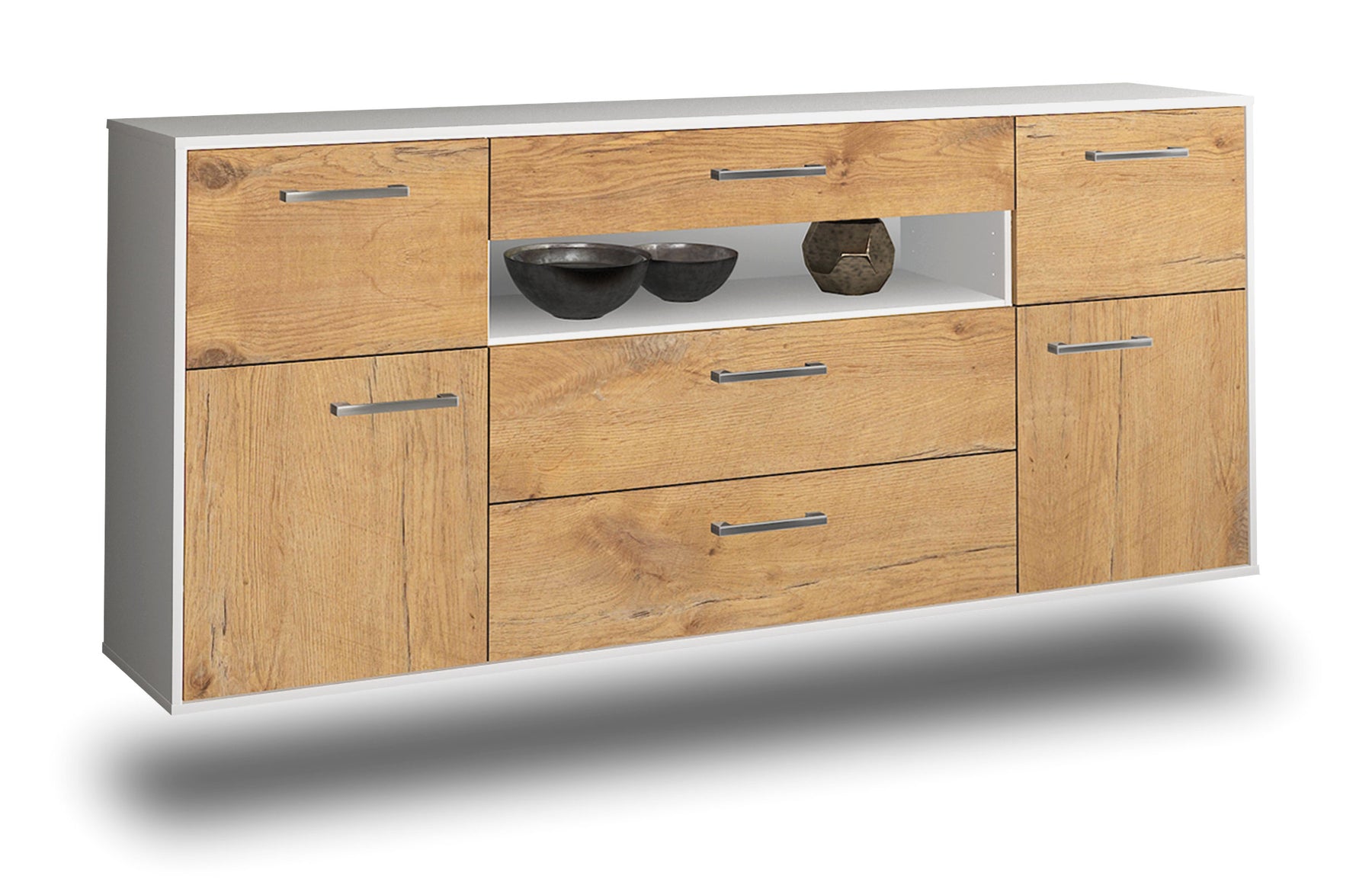 Sideboard Elizabeth, Eiche Studio (180x79x35cm) - Dekati GmbH