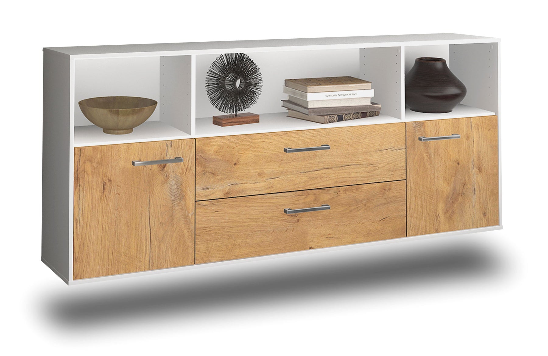 Sideboard Hartford, Eiche Studio (180x79x35cm) - Dekati GmbH