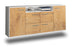 Sideboard Carrollton, Eiche Studio (180x79x35cm) - Dekati GmbH