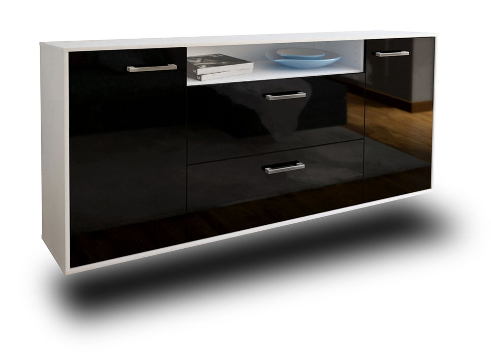 Sideboard Thousand Oaks, Schwarz Studio (180x79x35cm) - Dekati GmbH