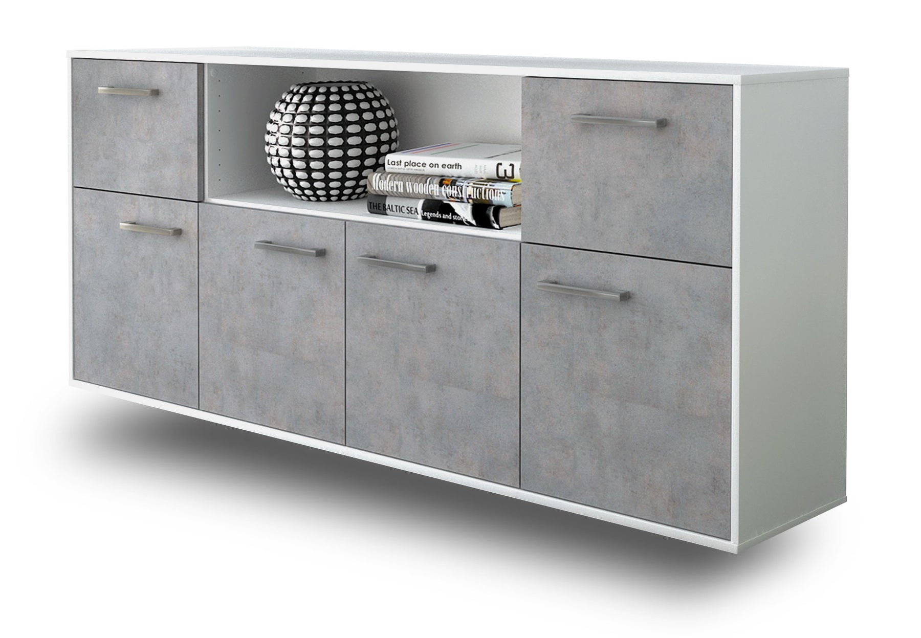 Sideboard West Valley City, Beton Studio (180x79x35cm) - Dekati GmbH