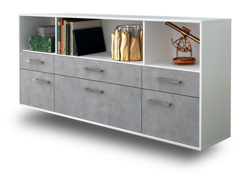 Sideboard Cary, Beton Studio (180x79x35cm) - Dekati GmbH