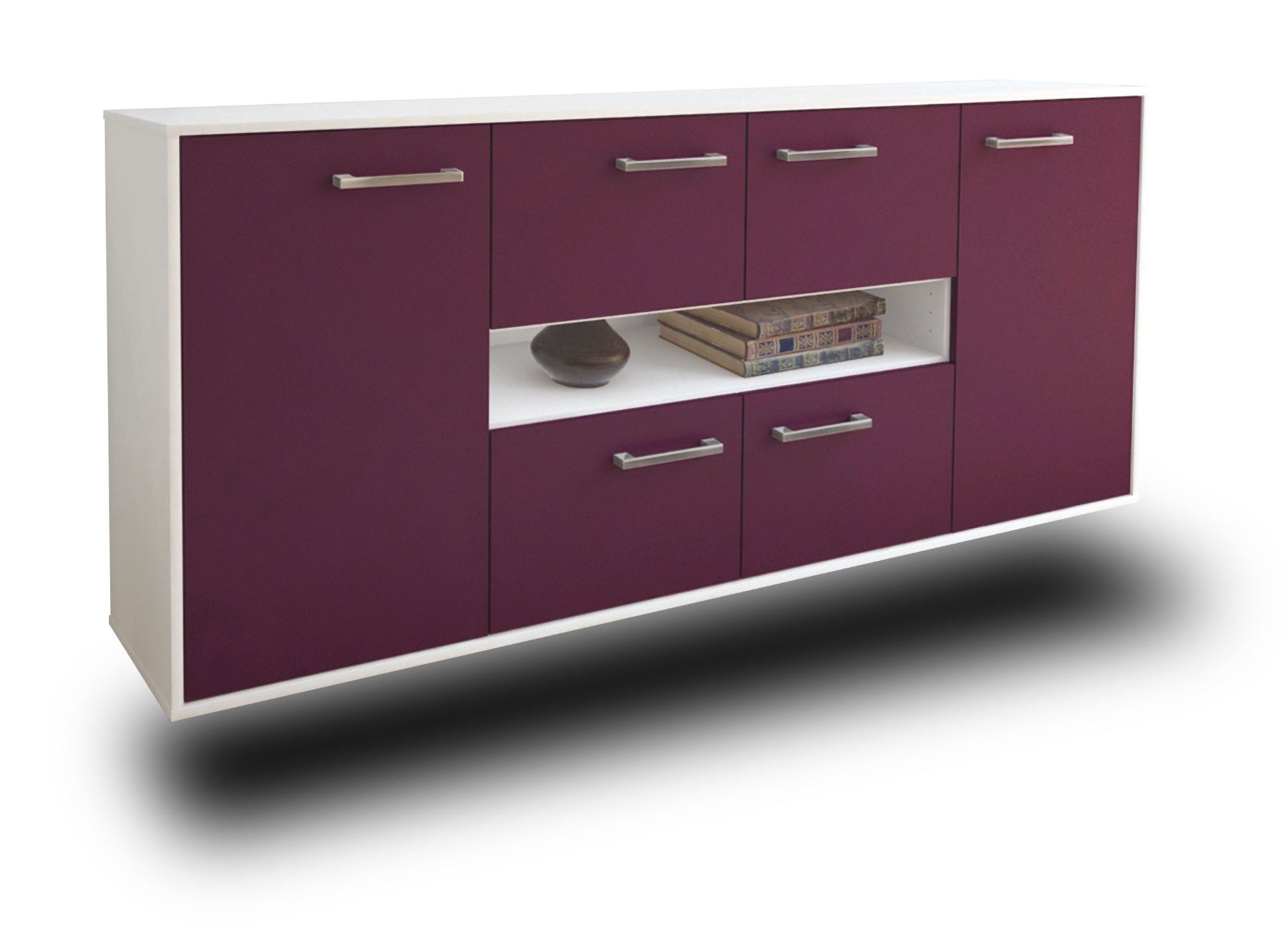 Sideboard Stamford, Lila Studio (180x79x35cm) - Dekati GmbH