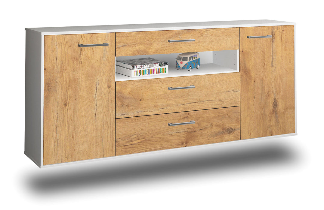 Sideboard Vallejo, Eiche Studio (180x79x35cm) - Dekati GmbH